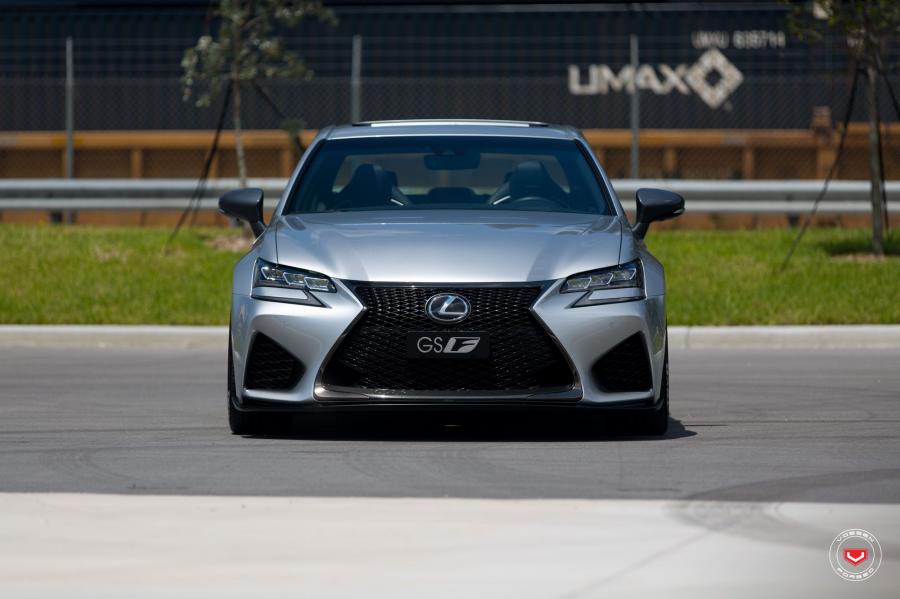  Lexus GS F on Vossen Wheels (VPS-306) 2017 года  (фото 25 из 40)